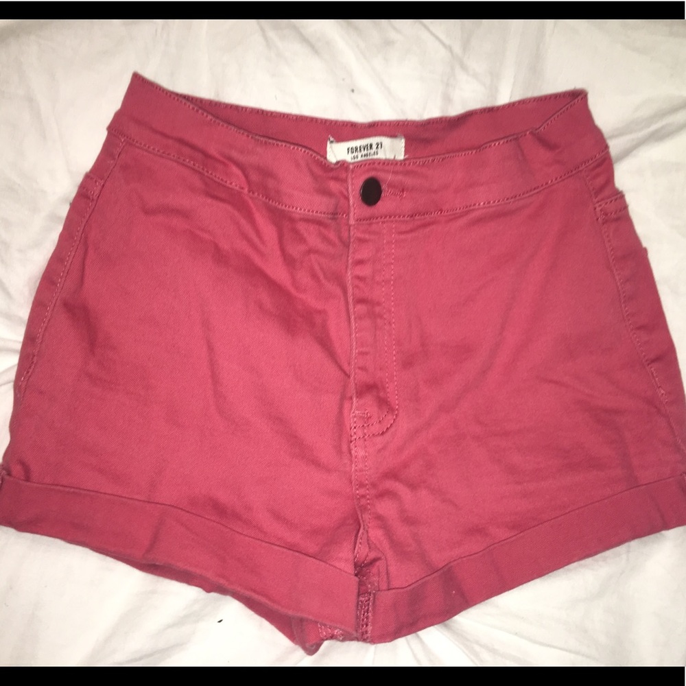 Forever 21 ❤️ Red shorts ❤️ size 26
